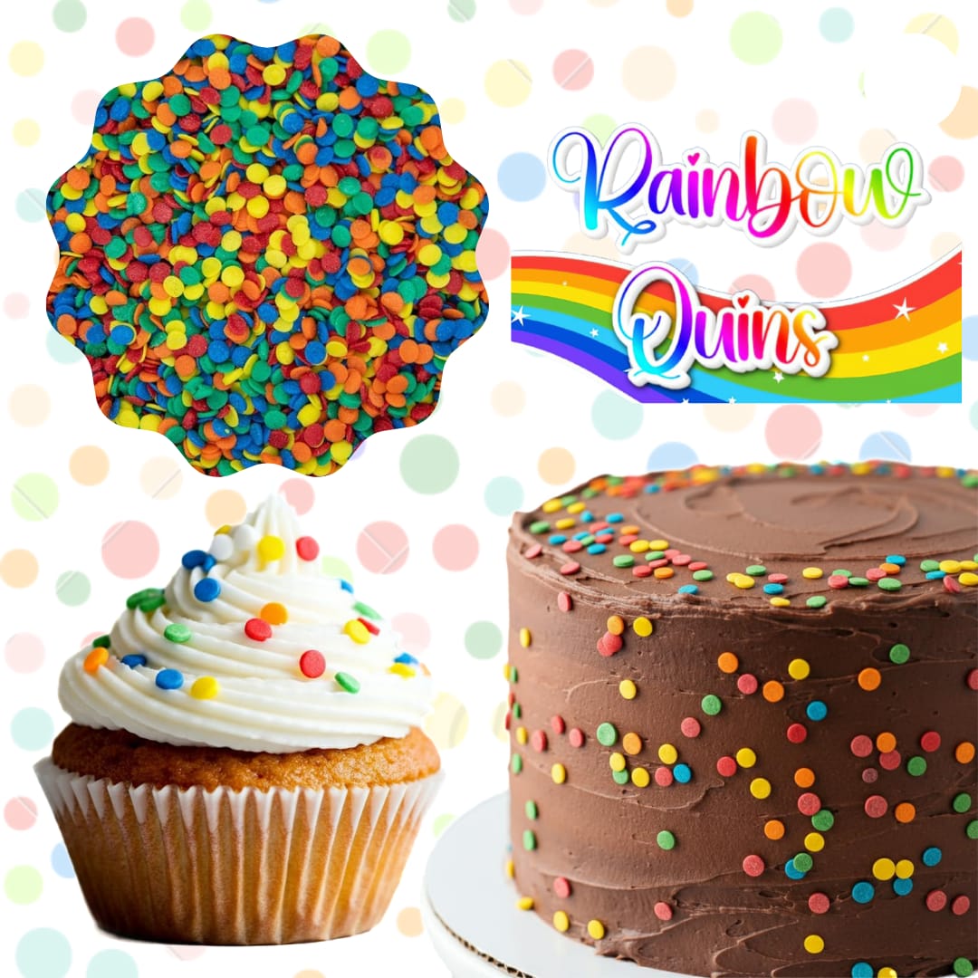 Rainbow quins