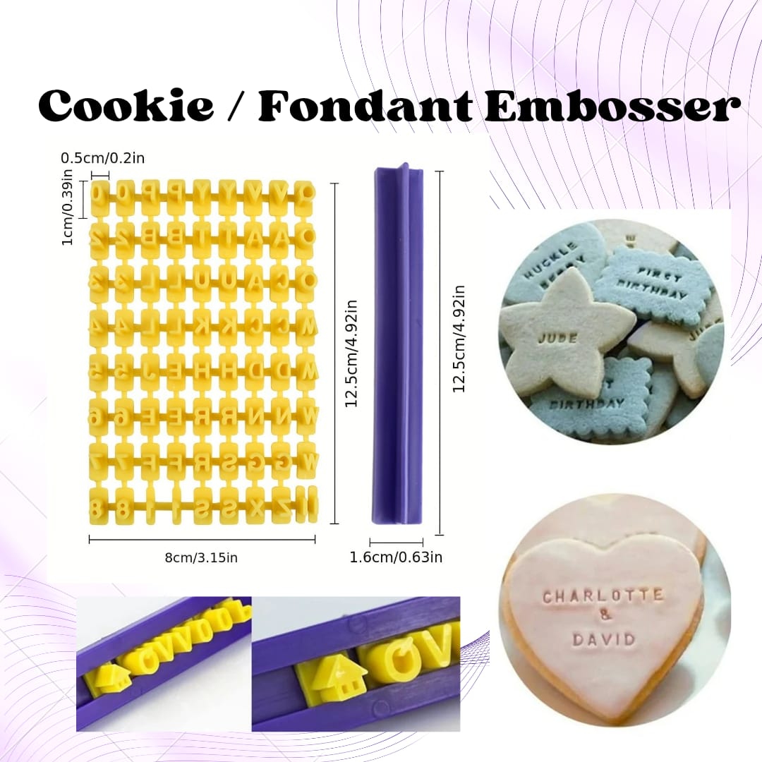 Fondant embosser