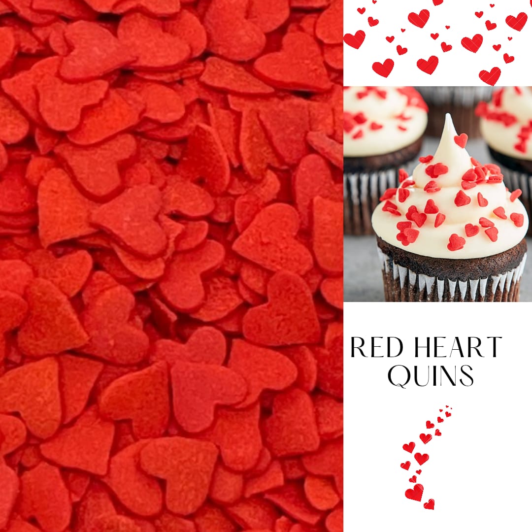 Mini Red Heart Quins