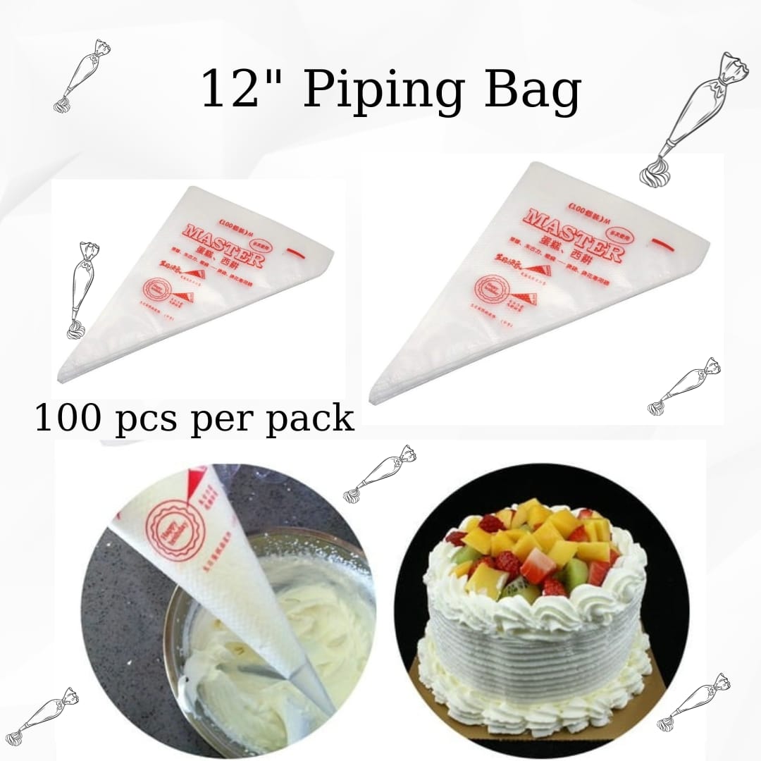 Disposable piping bags