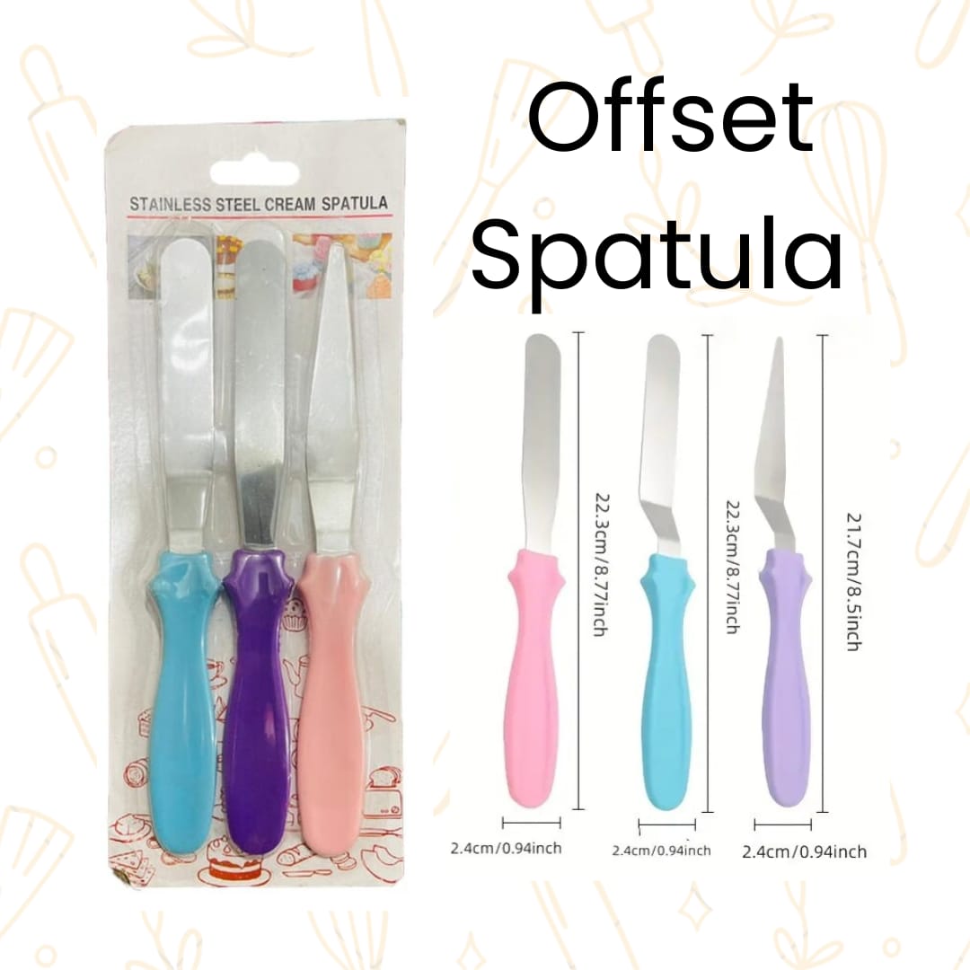 Offset spatula