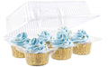 Clear cupcake box - 6 holder