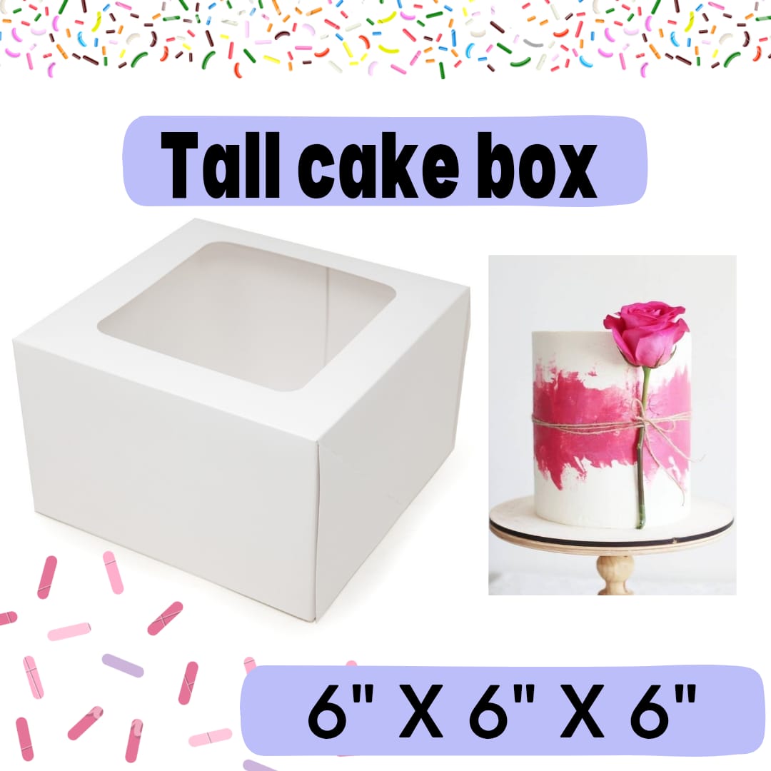 Cake Box - 6x6x6