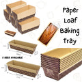 PAPER LOAF BAKING TRAY