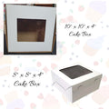 CAKE BOX - 10X10X4