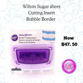 Wilton Sugar Sheet Cutting Insert Bubble Border