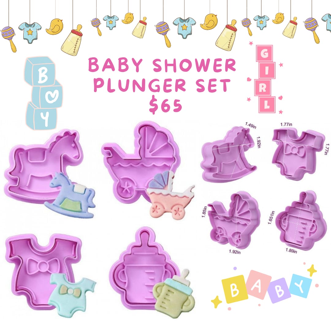 Baby Shower Plunger Set