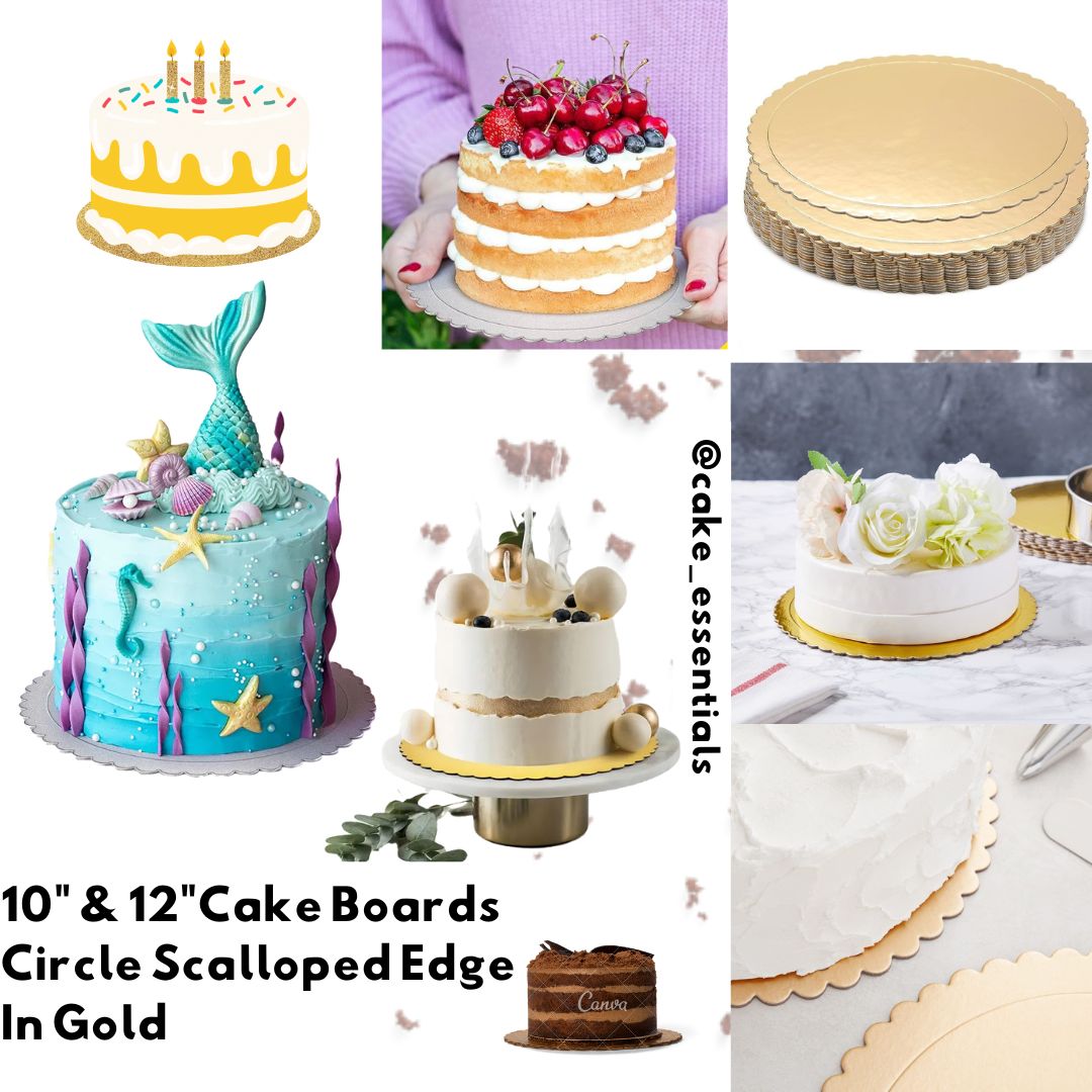 Scalloped Cake Boards