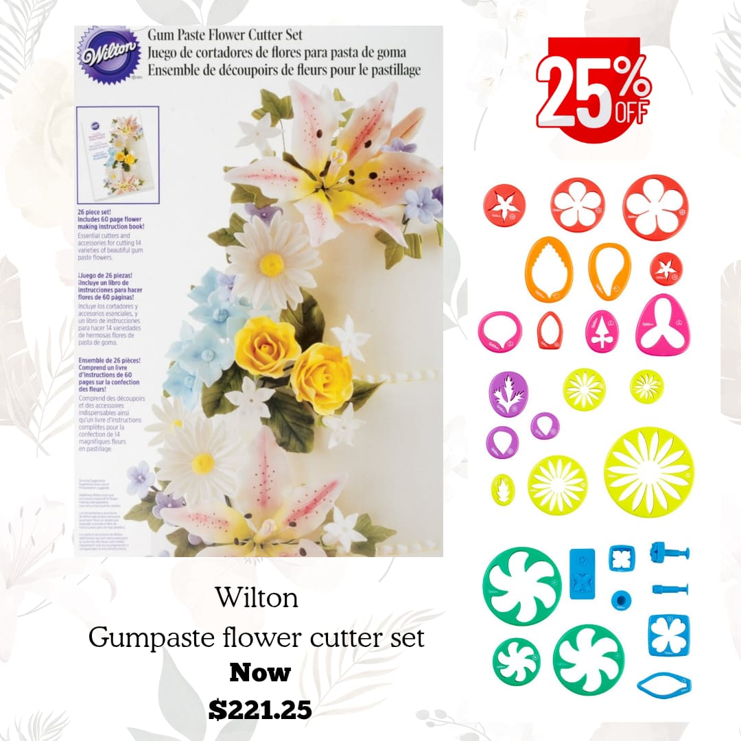 Wilton Gumpaste Flower Cutter Set