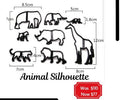 Animal Silhouette cutters