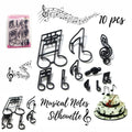 Music note cutters