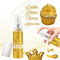 Edible glitter spray